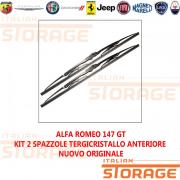 Alfa Romeo 147 Gt Kit 2 Spazzola Tergicristallo Nuovo Originale 71803459
